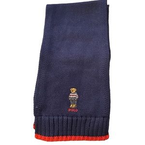 Ralph Lauren Polo Bear Toddler Scarf 2T-4T